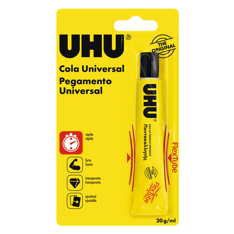 Cola Universal Líquida 20ml Tubo Flex UHU