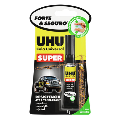 Super Cola Líquida Strong & Safe 7g UHU