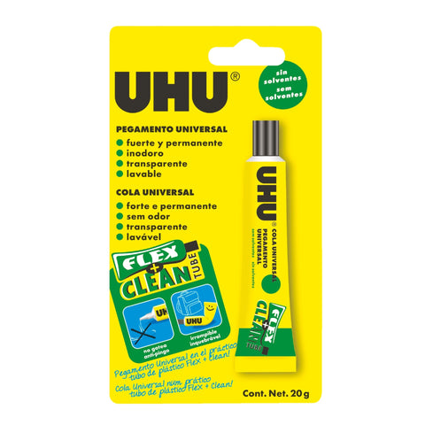 Cola Universal Líquida 20ml Tubo Flex&Clean UHU
