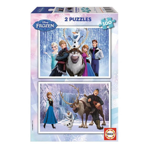 Educa - Puzzles 2x100 Peças (artigo sortido)