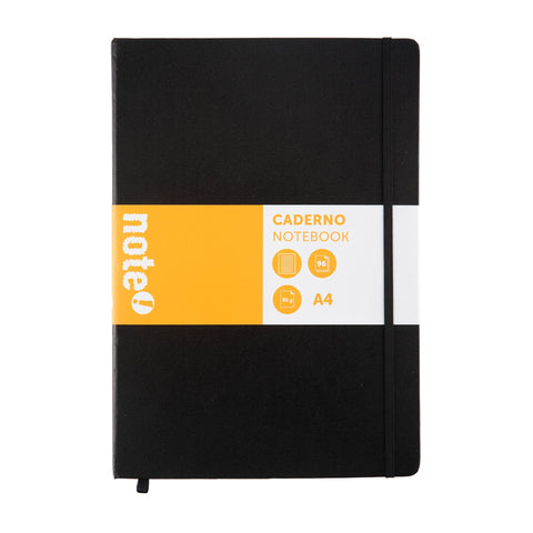 Caderno Agrafado com Elástico A4 Pautado Note!