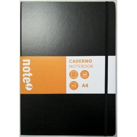 Caderno Agrafado com Elástico A4 Liso Note!