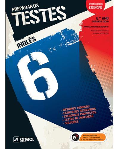 Livro - Preparar os Testes - Inglês - 6º Ano de Manuela Morais Sarmento (Português) de Manuela Morais Sarmento