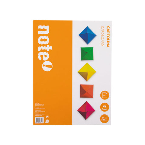 Bloco de Cartolinas 24 x 32cm 20 Folhas Note!