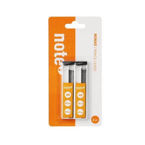 Minas 0.5mm 2 unidades Note!