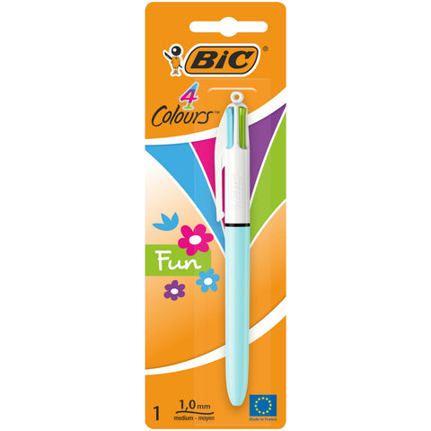 Esferográfica 4 Colours Fun Bic (várias opções)