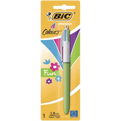 Esferográfica 4 Colours Fun Bic (várias opções)