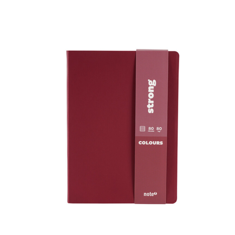 Caderno A5 Pautado Colours Strong Note!