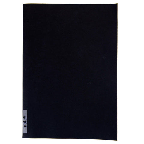Caderno Agrafado A4 Capa Preta Quadriculado Note!