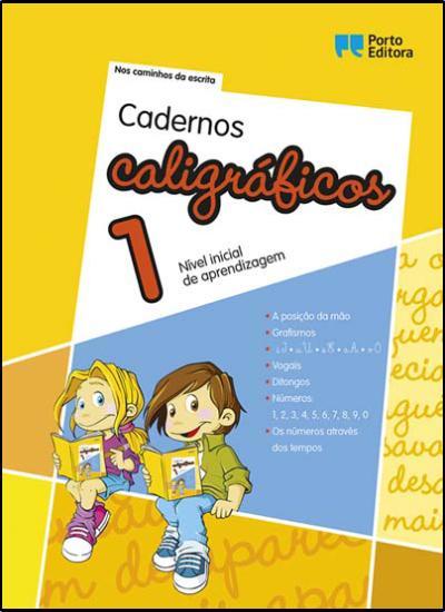 Livro - Cadernos Caligráficos 1 - Nível Inicial de Aprendizagem (Português)
