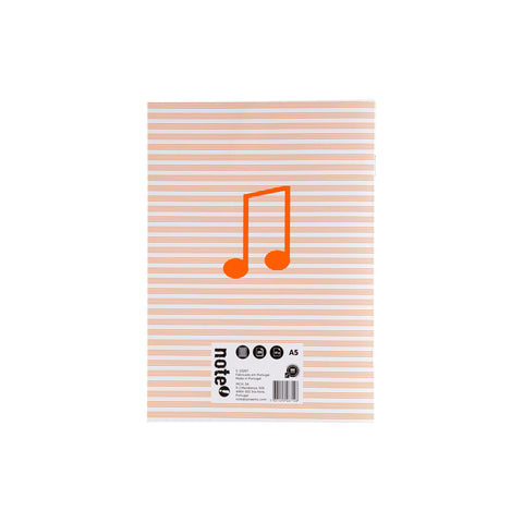 Caderno de Música A4 20 Folhas Note!