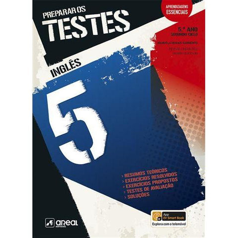 Livro - Preparar os Testes - Inglês 5º Ano de Manuela Morais Sarmento (Português) de Manuela Morais Sarmento