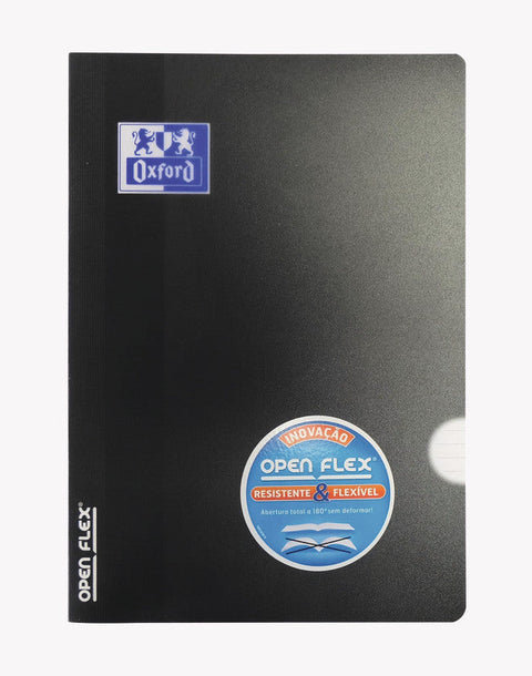 Caderno Agrafado A5 Pautado Openflex 48 Folhas 90G Preto