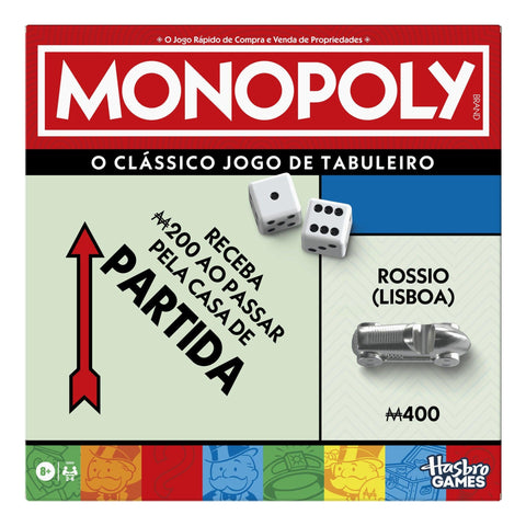 Monopoly - Jogo de Tabuleiro Clássico