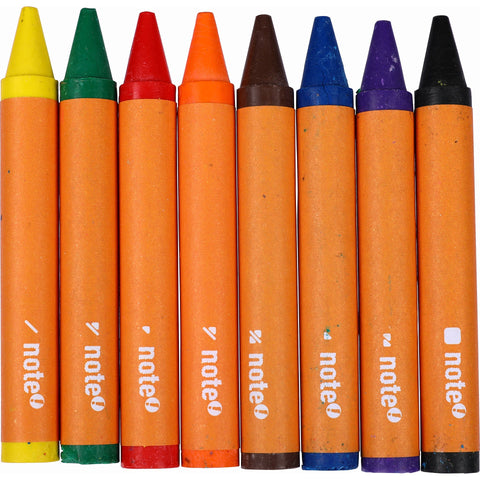 Lápis Cera Mega 8 unidades Note!