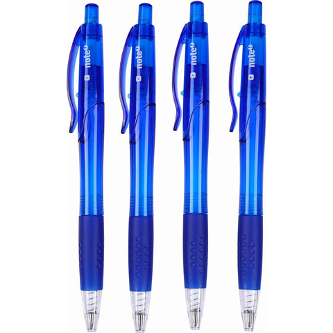 Esferográfica Retrátil de Tinta Azul Note!
