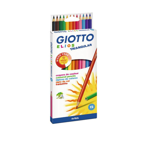 Lápis de Cor Elios 12 Unidades Giotto