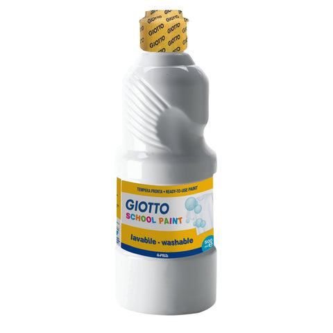 Guache  School Paint 500ml Branco Giotto