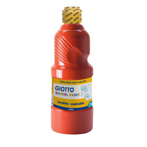 Guache Vermelho Escarlate School Paint 500ml