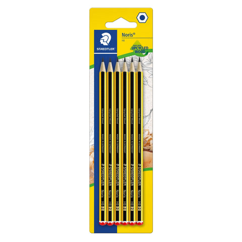 Lápis Grafite Noris HB 6 Unidades Staedtler