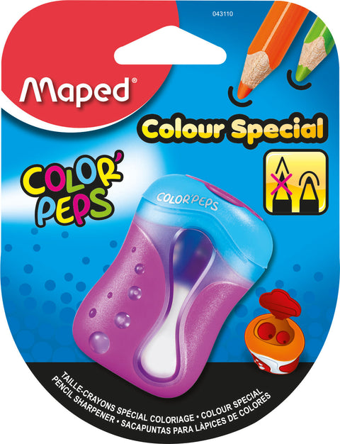 Afia Duplo com Depósito Color Peps Maped (artigo sortido)