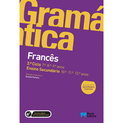 Gramática de Francês - 3º Ciclo e Secundário