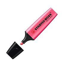 Marcador Fluor Rosa Stabilo Boss