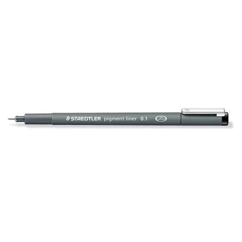 Marcador Pigment Liner 0.1mm Preto Staedtler