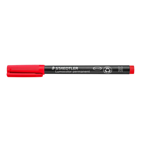Marcador Permanente 1 mm Vermelho