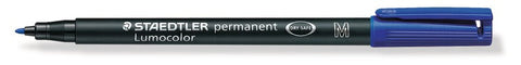 Marcador Permanente Lumocolor 1Mm Azul