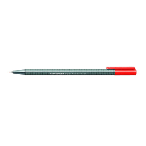Marcador Triplus Fineliner 0.3mm Vermelho Staedtler