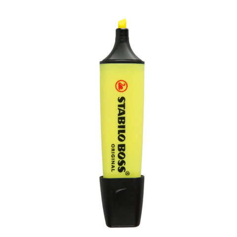 Marcador Fluor Stabilo Boss Amarelo