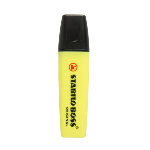 Marcador Fluor Stabilo Boss Amarelo