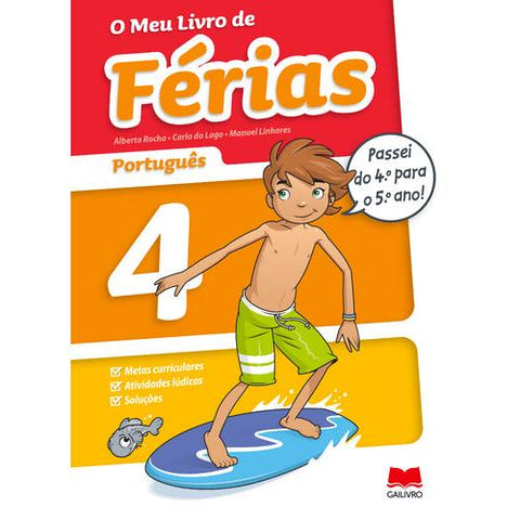 O Meu Livro de Férias Português - 4.º e 5.º Ano