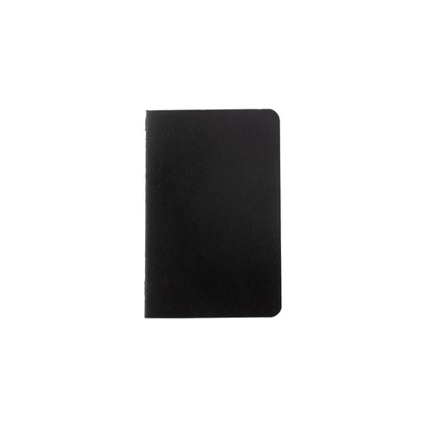 Caderno Agrafado A6 Capa Preta Pautado 3 Unidades Note!