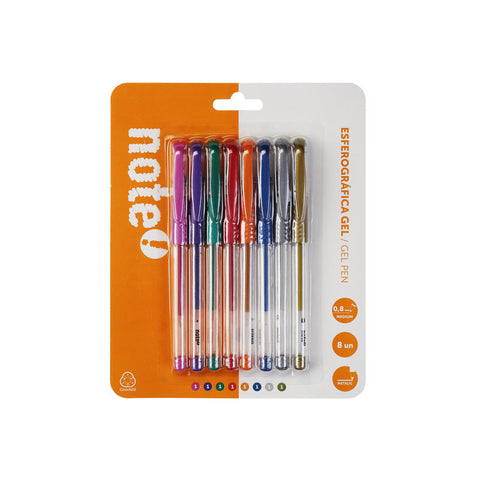 Esferográfica de Tinta Gel Metálica