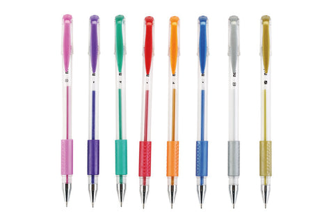 Esferográfica de Tinta Gel Metálica