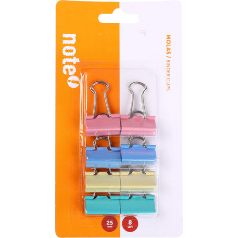 Molas 25mm Neon 8 unidades Note!