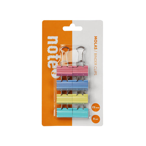 Molas 25mm Neon 8 unidades Note!
