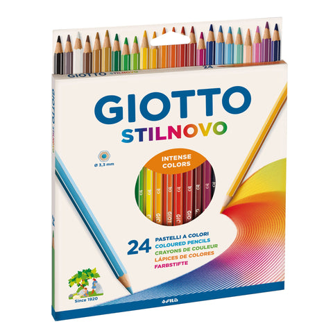 Lapis de Cor Stilnovo 24 Unidades Giotto