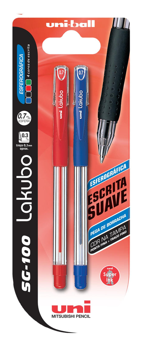 Esferográfica Lakubo 2 unidades Uni-Ball