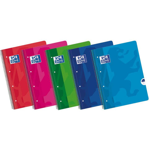 Caderno Espiral A4 Pautado (várias opções) Oxford