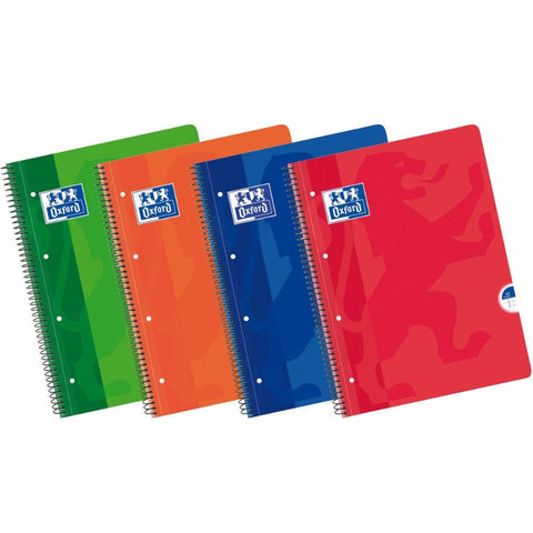 Caderno Espiral EspiralFlex A5 Pautado (várias opções) Oxford