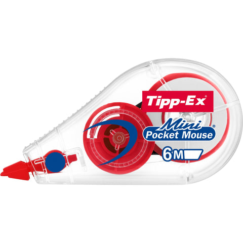 Fita Corret Mini Pocket Mouse Colors 2 Unidades (várias opções) Tipp-Ex