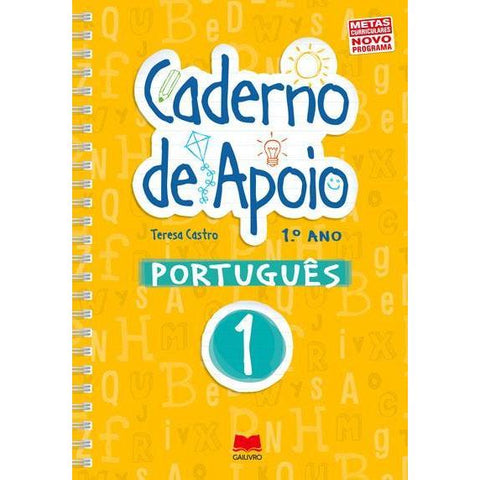 Cadernos de Apoio de Português 1.º Ano de Teresa Castro