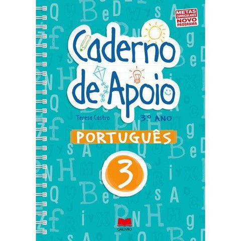 Cadernos de Apoio de Português 3.º Ano de Teresa Castro