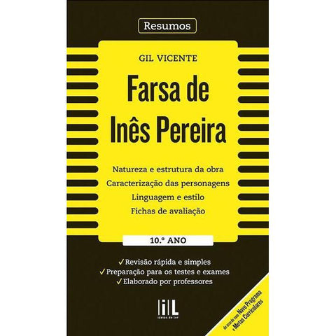 Resumos Gil Vicente - Farsa de Inês