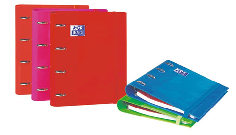 Pasta A4 Lombada Estreita com Elástico e 100 Folhas Oxford (artigo sortido)