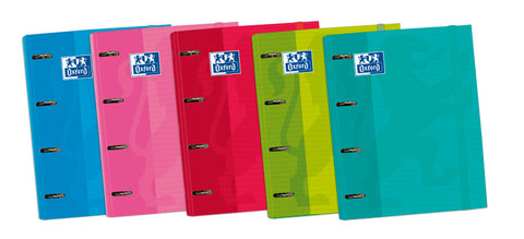 Pasta A4 Lombada Estreita com Elástico e 100 Folhas Oxford (artigo sortido)