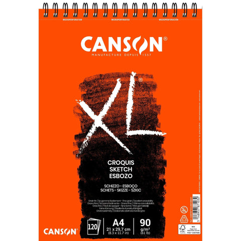 Bloco de Desenho Croquis XL A4 Canson
